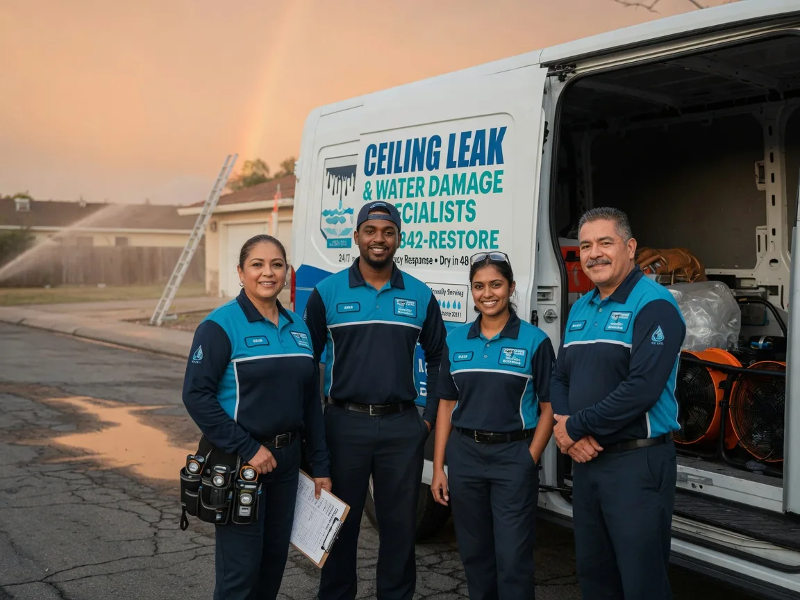Ceiling Leak Cleanup company in South Newfane, VT