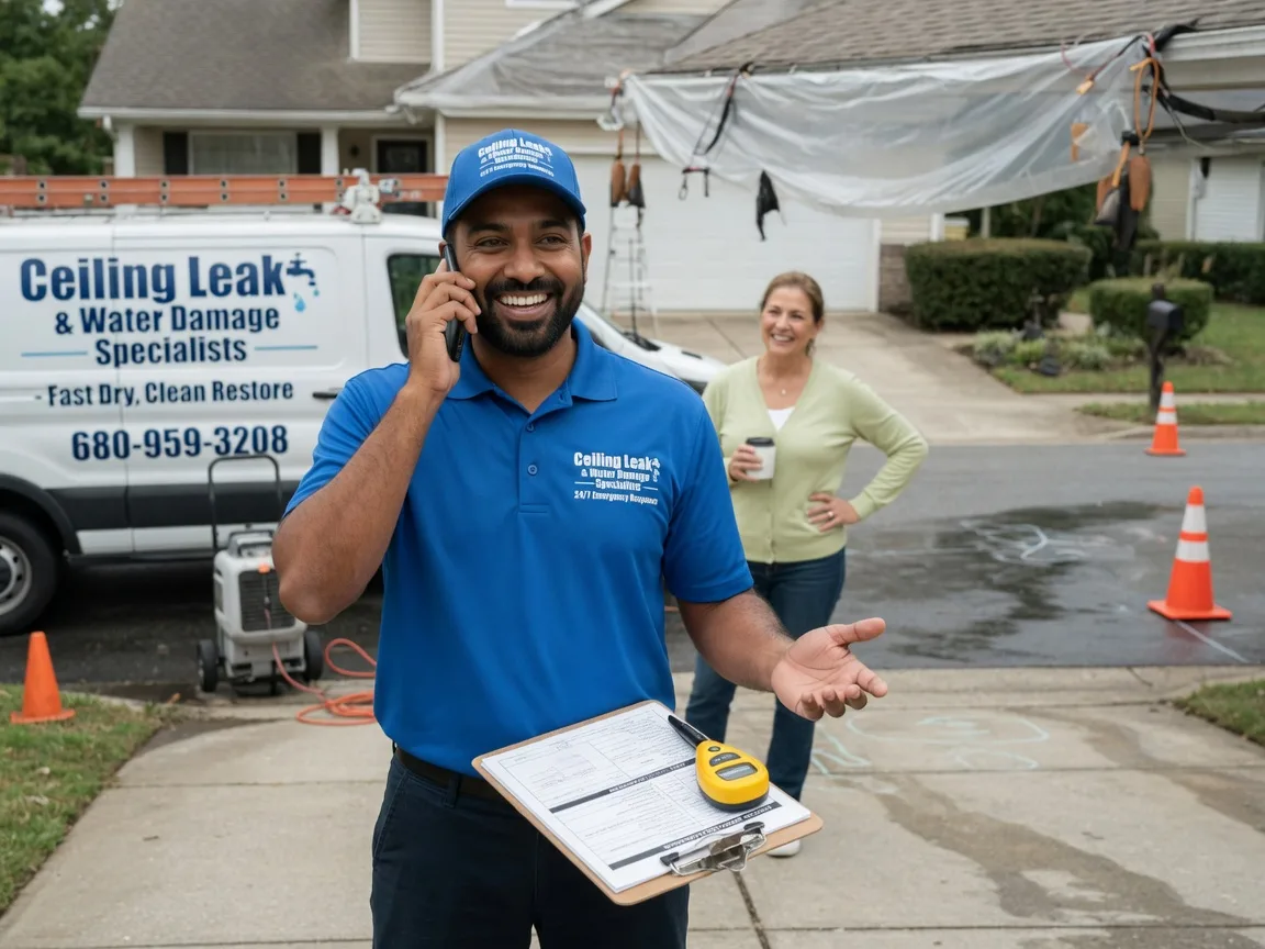 Ceiling Leak Cleanup South Newfane, VT FAQs